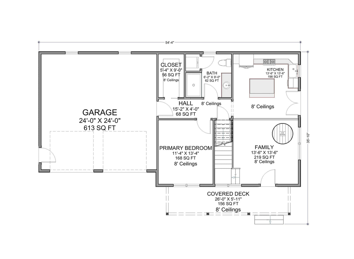 Dogwood End Archival Designs Floor Plan