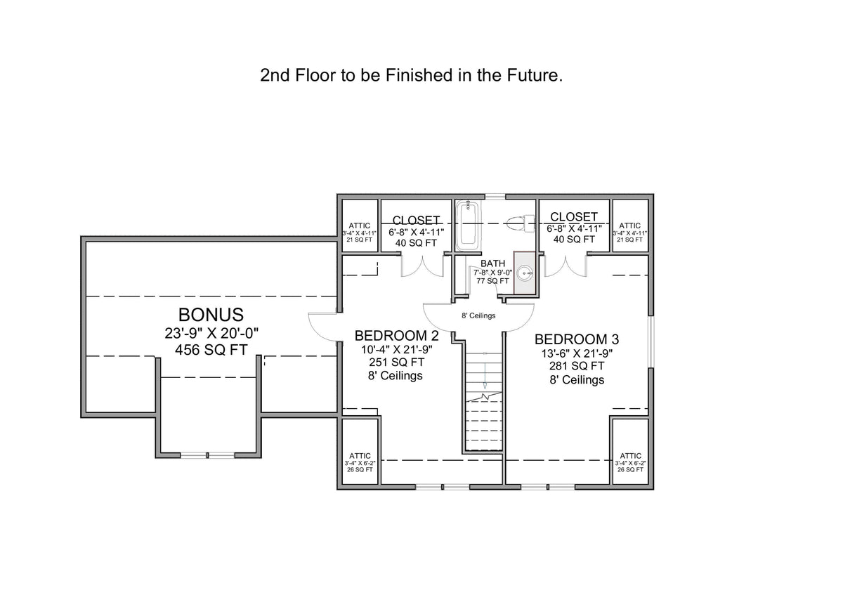 Dogwood End Archival Designs Floor Plan