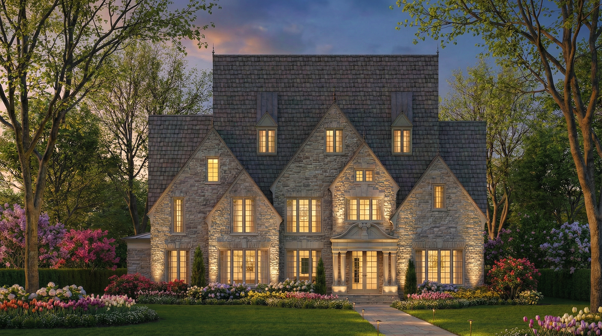 Spacious Luxury Home Plan with Walkout Basement and Versatile Layout