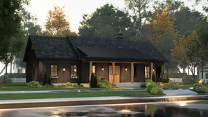 A7188-A Laurel Hill House Plan-Exterior-4