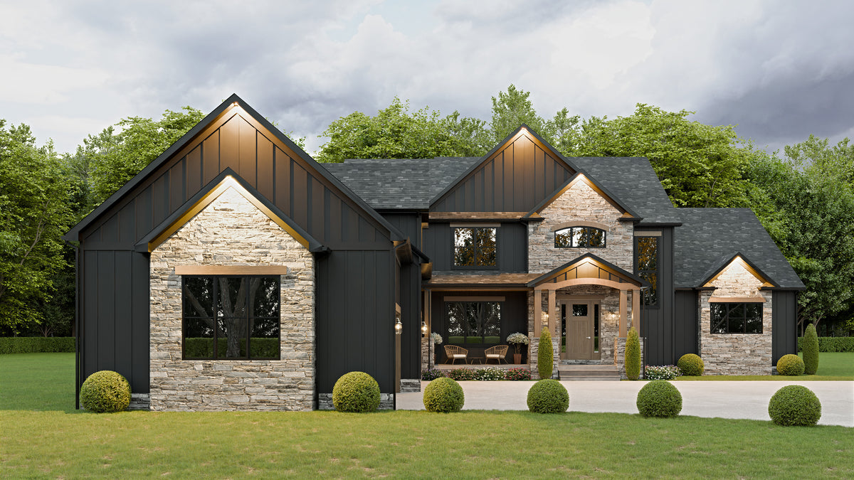 Elegant 5-Bedroom Estate with Basement and Grand Living Spaces