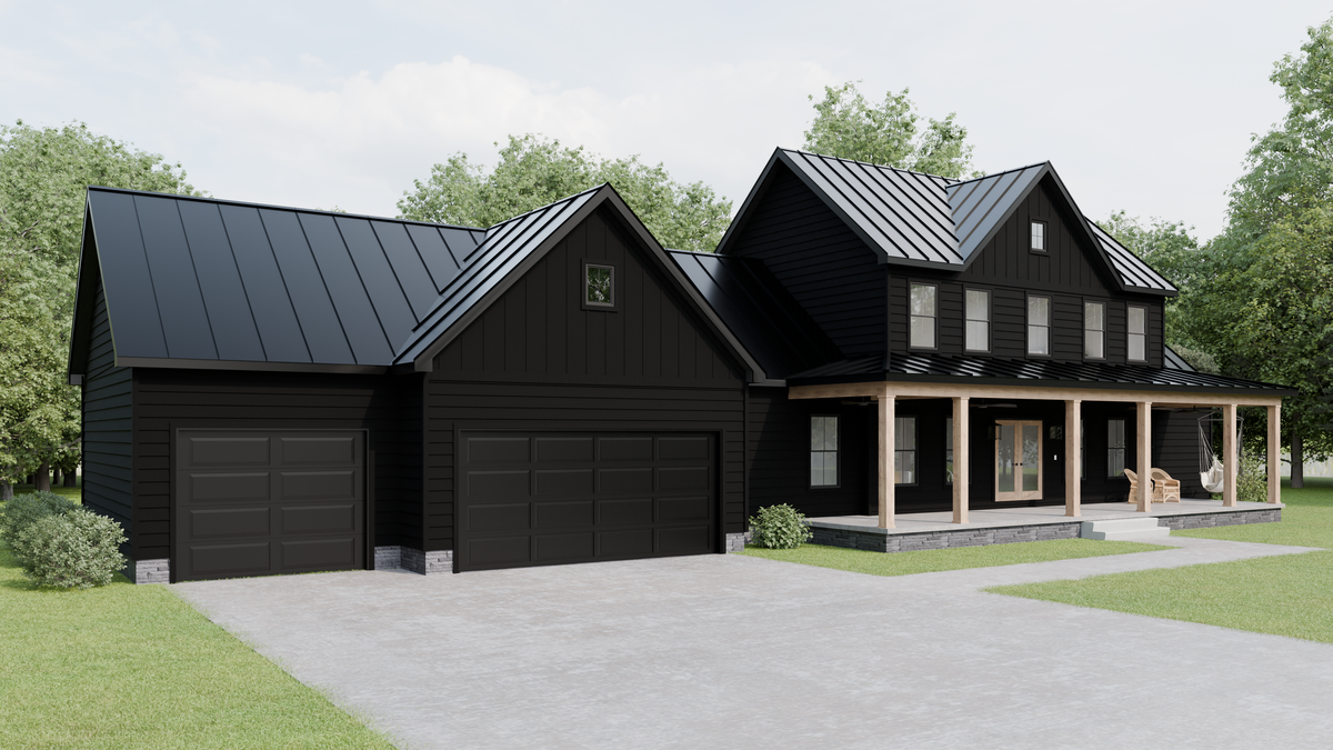 Elegant Country Home with Wraparound Porch and Bonus Space