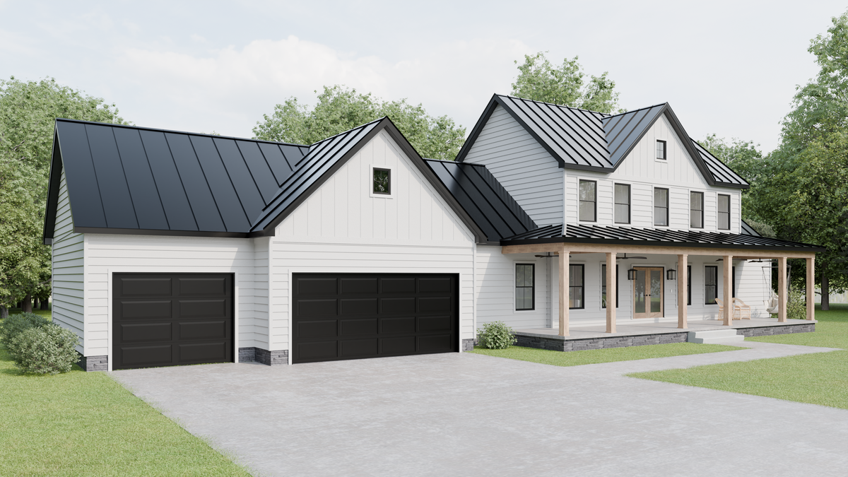 Elegant Country Home with Wraparound Porch and Bonus Space