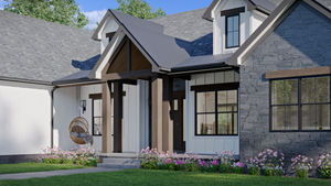 3-Bedroom Craftsman Home with Flexible Basement Expansion