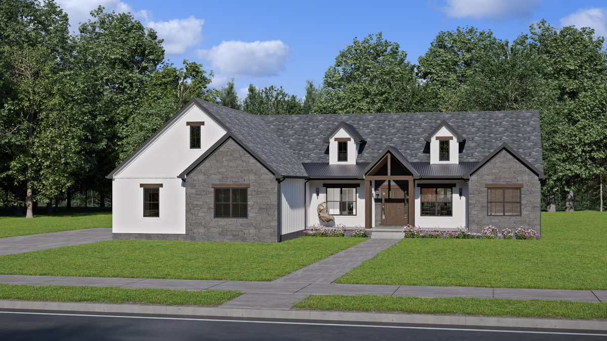 3-Bedroom Craftsman Home with Flexible Basement Expansion