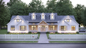 AJ7679-A Modern Farmhouse, 4 Bedrooms, 3.5 Bathrooms | Plan 1011 Exterior