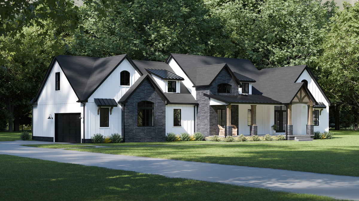 Southern Charmer with Bonus Room, Porches, and Grand Living Space