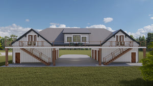 AO8464-A Detached Garage | Elena Garage Plan Exterior-5