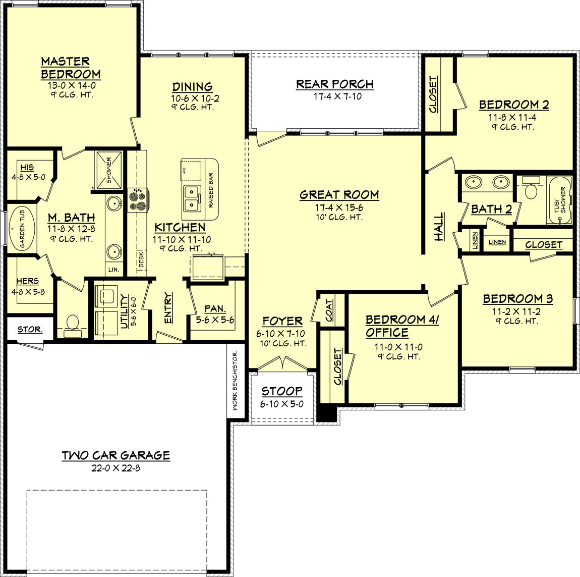 Ellenwood Main Floor Plan