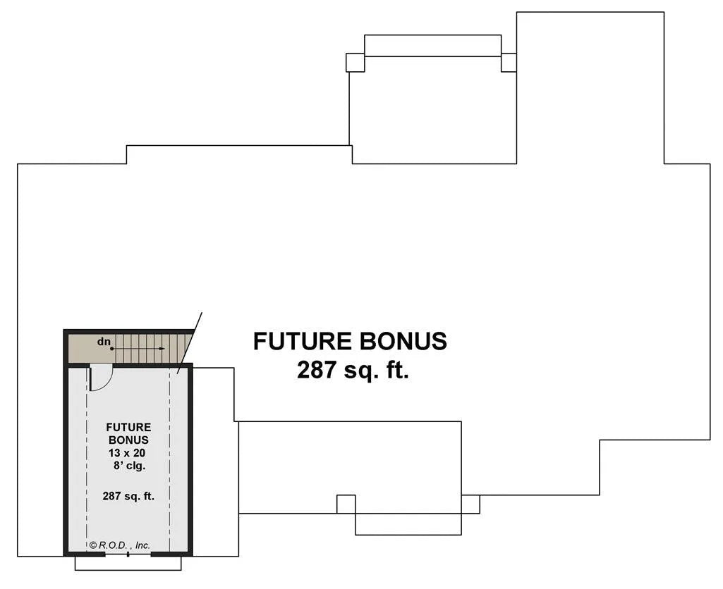 Elm Meadows House Plan - Archival Designs House Plans, floor plan