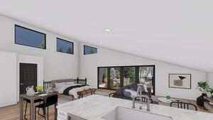 Stylish Carriage House with Spacious Garage and Private Master Suite