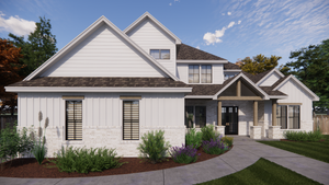 Spacious 4-Bedroom Home Plan with Loft, Game Room & In-Law Suite