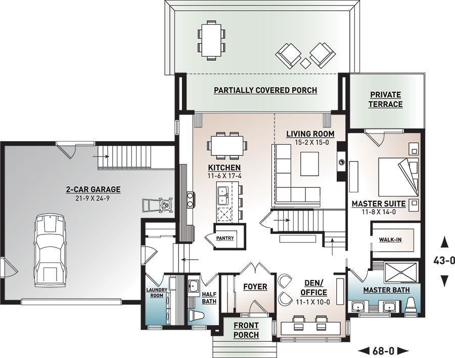 Essex Main Floor Plan