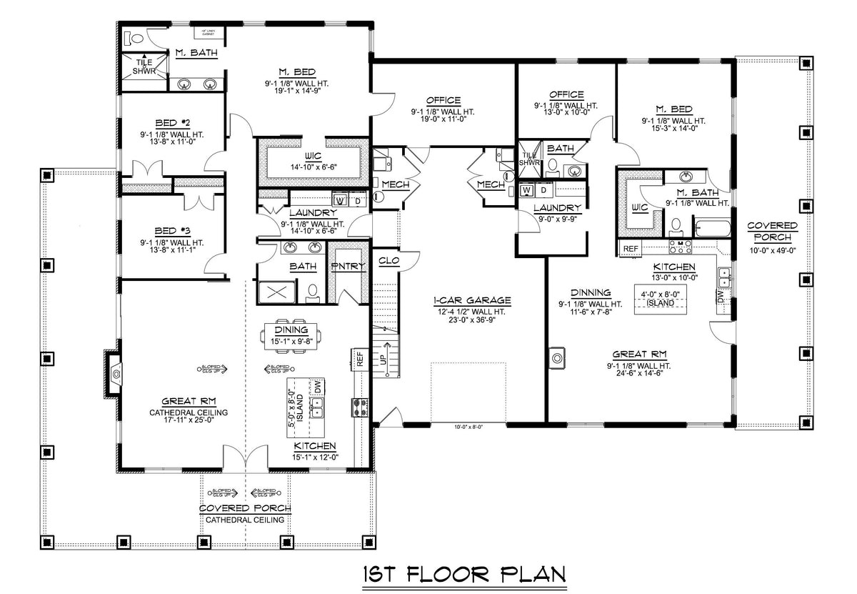 Estilo Main Floor Plan