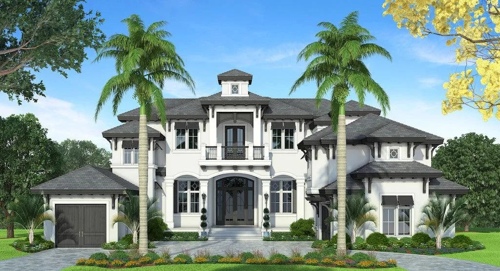 Grand Cayman House Plan - Archival Designs House Plans