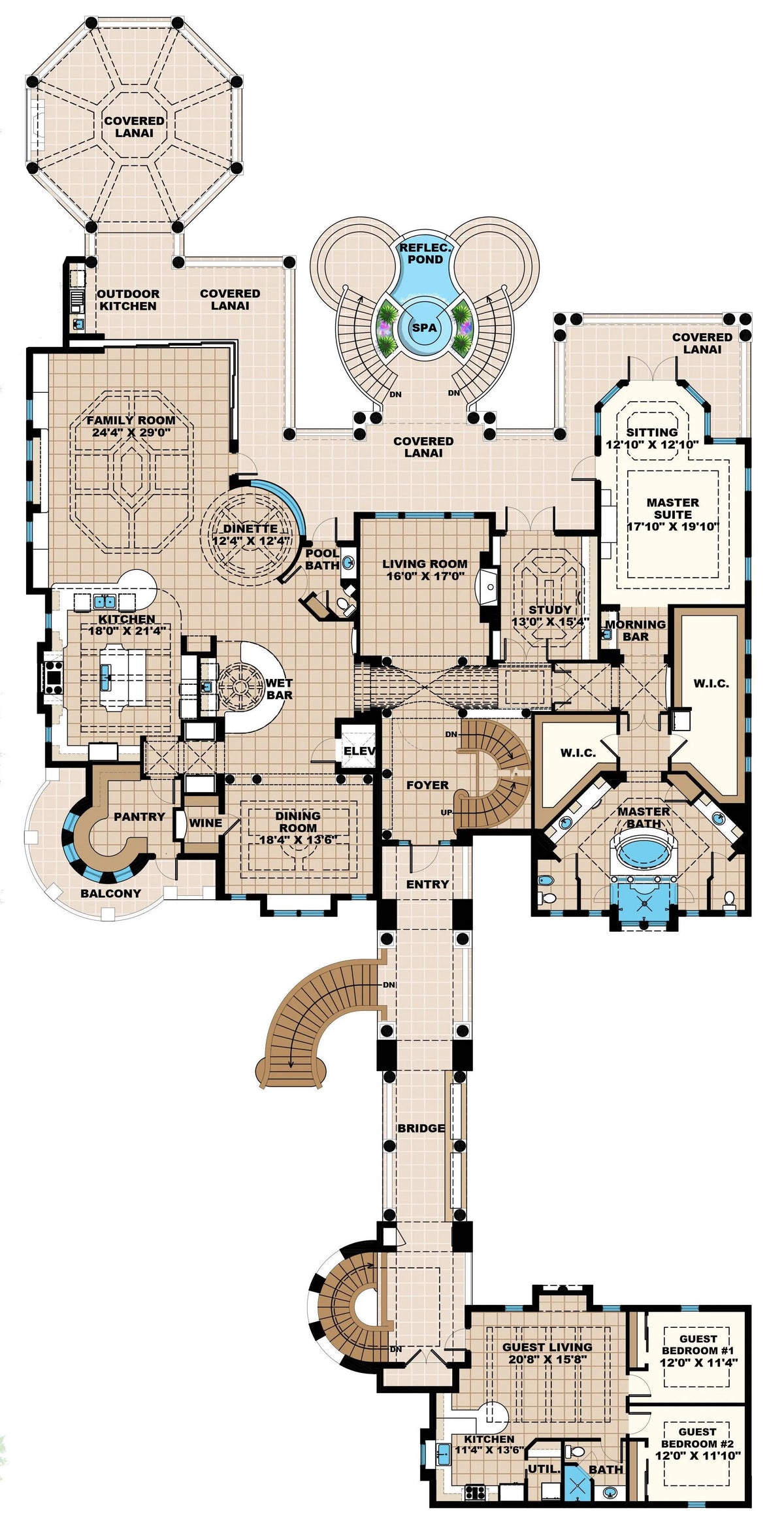 Seascape First Floor Plan