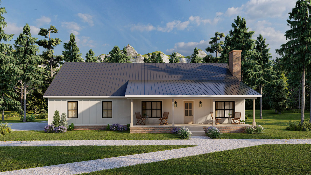 Cozy 2-Bedroom Home with Porches and Study