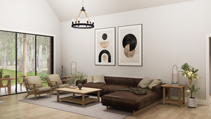 A8017-A Ruby Retreat Modern Farmhouse 3 Beds, 3 Baths, 1 Half Bath Interior Great Room