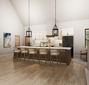 A8017-A Ruby Retreat Modern Farmhouse 3 Beds, 3 Baths, 1 Half Bath Interior Kitchen