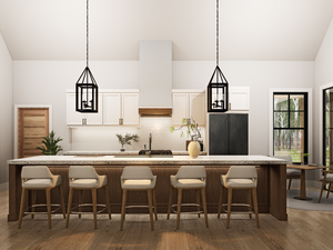 A8017-A Ruby Retreat Modern Farmhouse 3 Beds, 3 Baths, 1 Half Bath Interior Kitchen 2