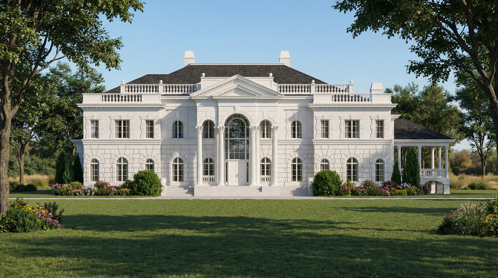 A201-A Fountainbleau House Exterior