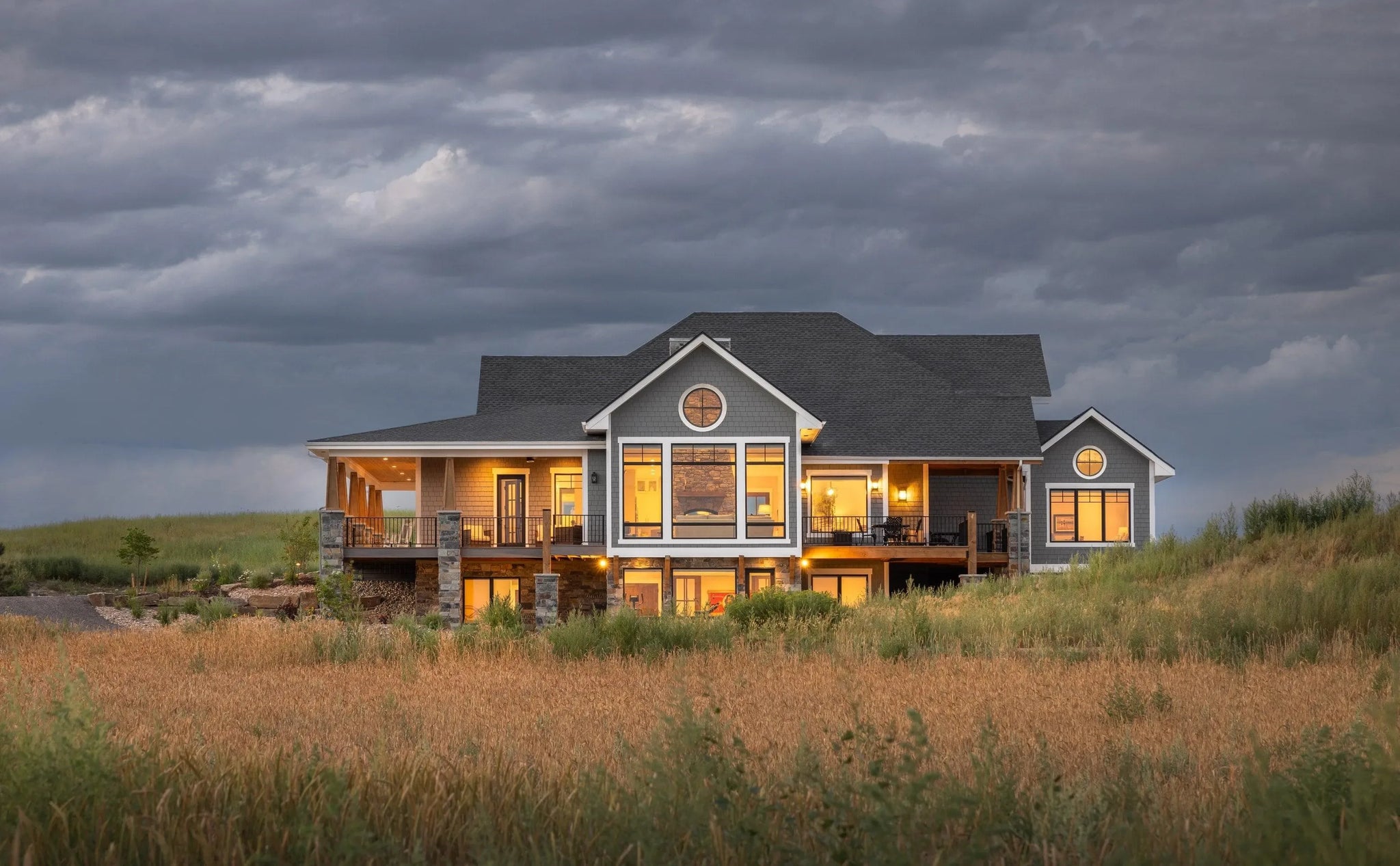 Trappers Point House Plan | Ranch House Plan | Two-Story House Plan