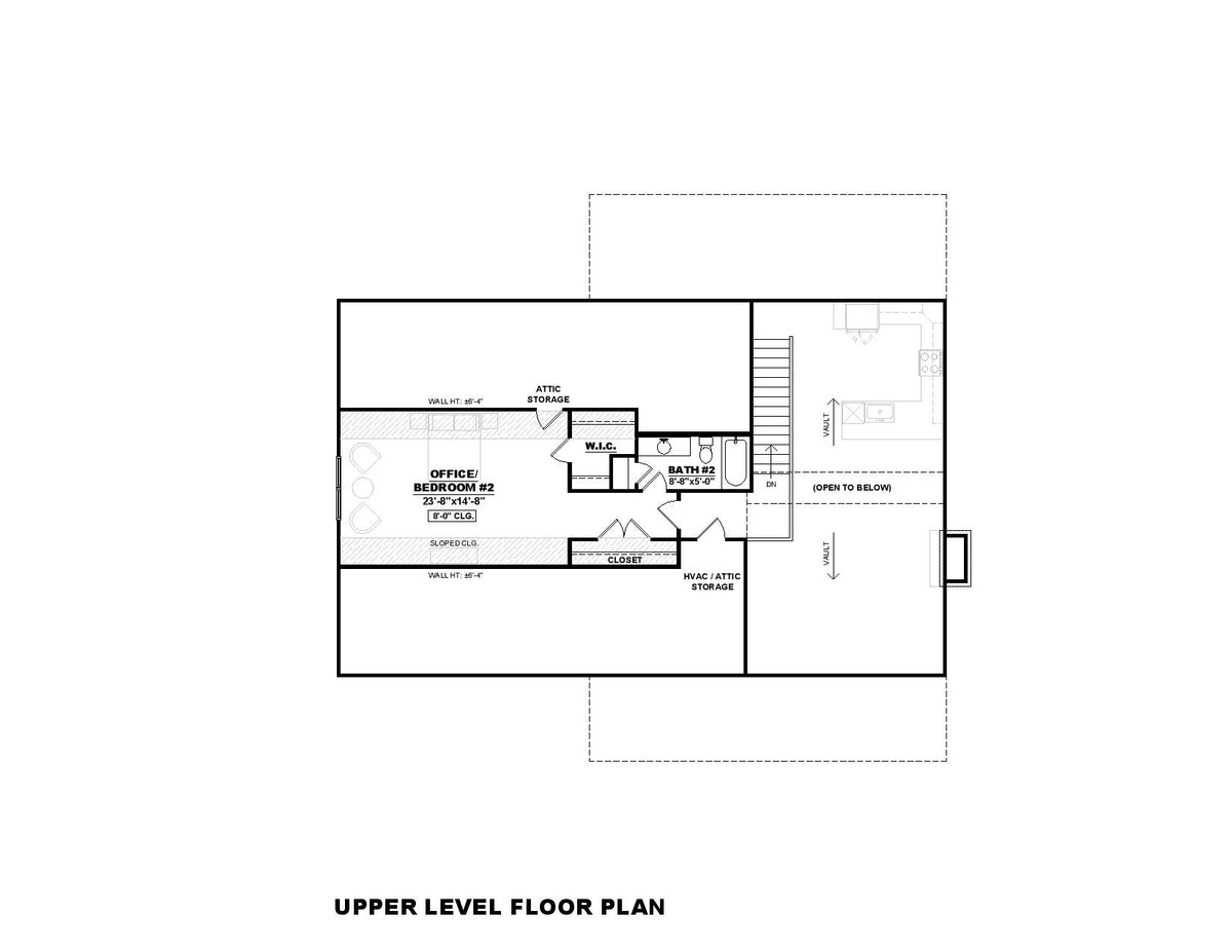 Frady 1 with Garage Archival Designs Floor Plan