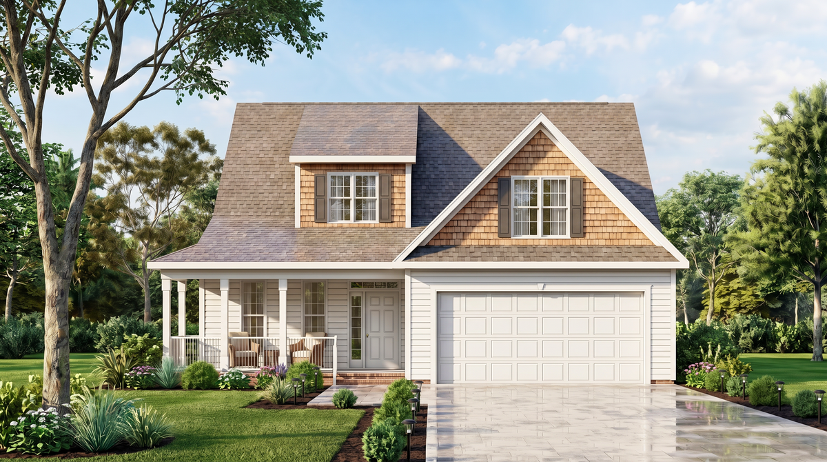 A8310-A Craftsman House, 3 Bedrooms, 2.5 Bathrooms | Farah House Plan Exterior-2