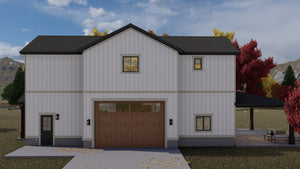 Spacious Two-Bedroom Barndominium with Porches and 3-Car Garage