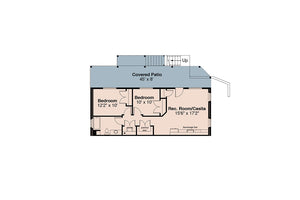AM8118-A Farmhouse House Basement Floor Plan, 5 Bedrooms, 3.5 Bathrooms | Foxboro 2 House Plan 