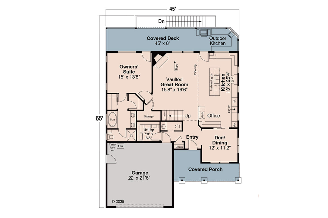 AM8118-A Farmhouse House, 5 Bedrooms, 3.5 Bathrooms | Foxboro 2 House Plan Exterior