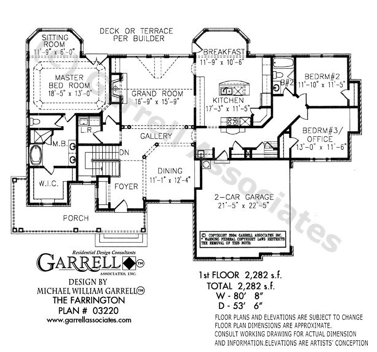 Farrington Archival Designs Floor Plan
