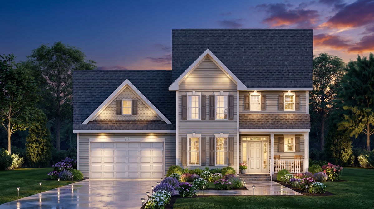 A8315-A Craftsman House, 3 Bedrooms, 2.5 Bathrooms | Ferris House Plan Exterior-3