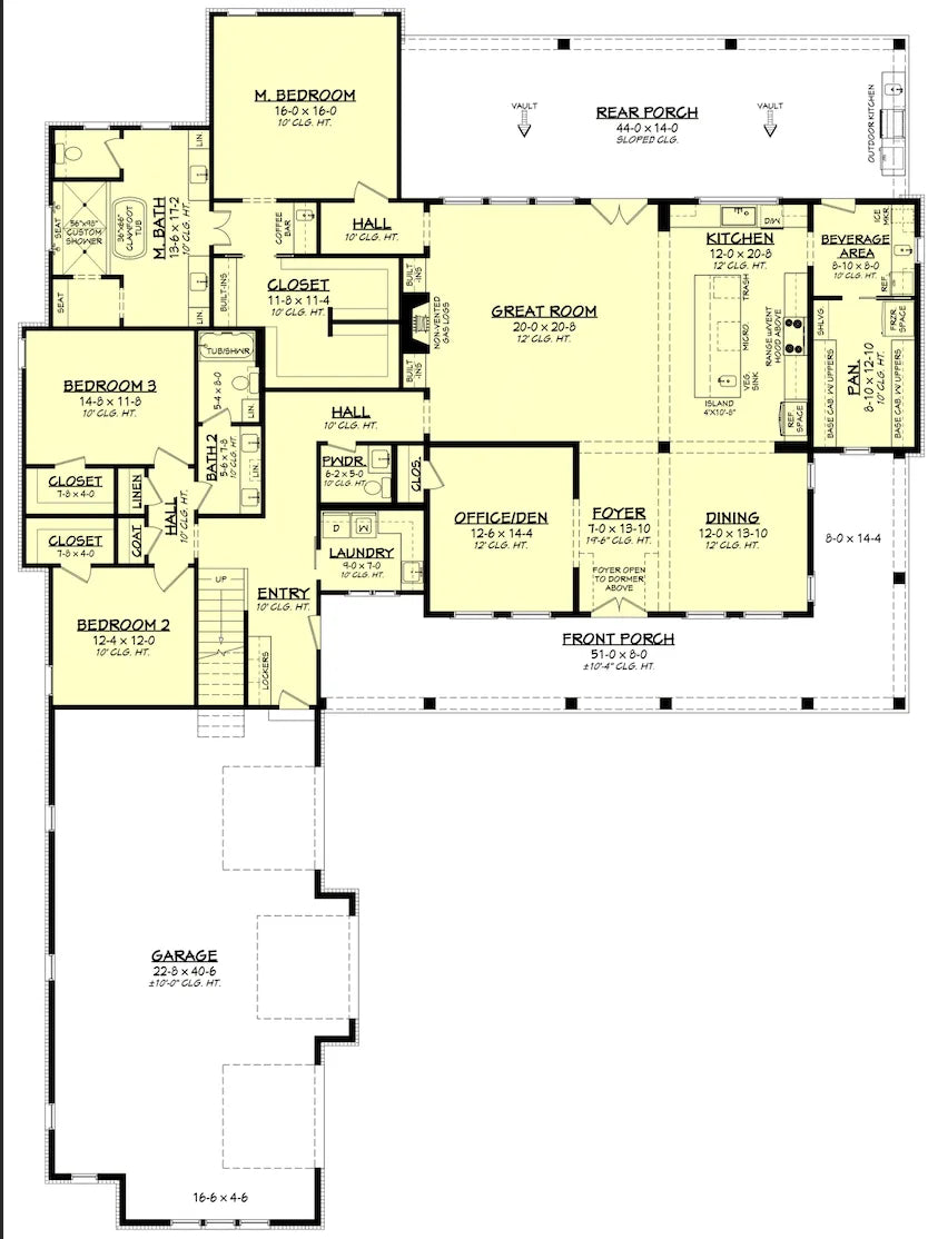 Timber Creek House Plan - Archival Designs House Plans