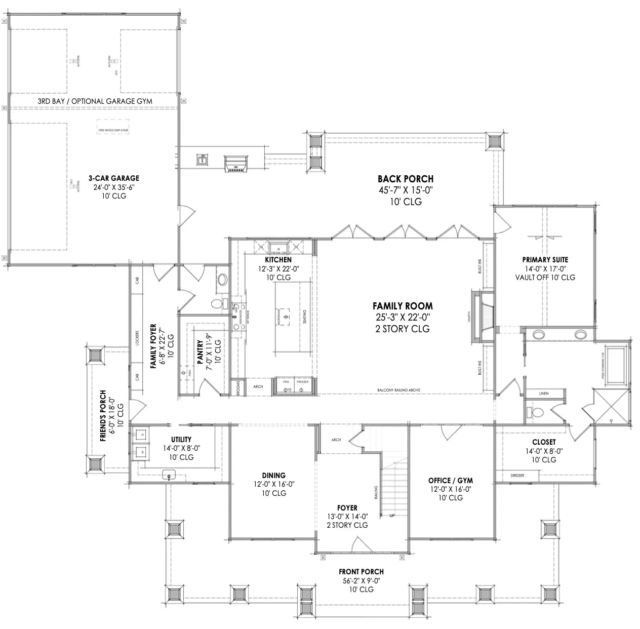 Caladium House Plan - Archival Designs House Plans