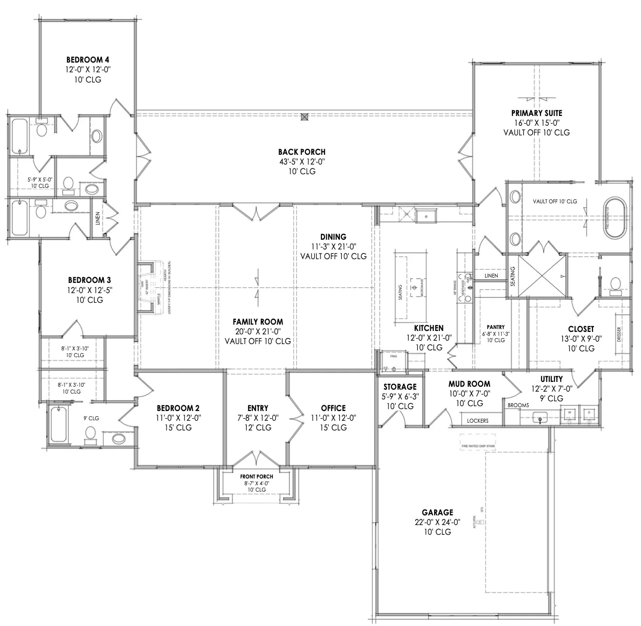 Ace House Plan - Archival Designs House Plans