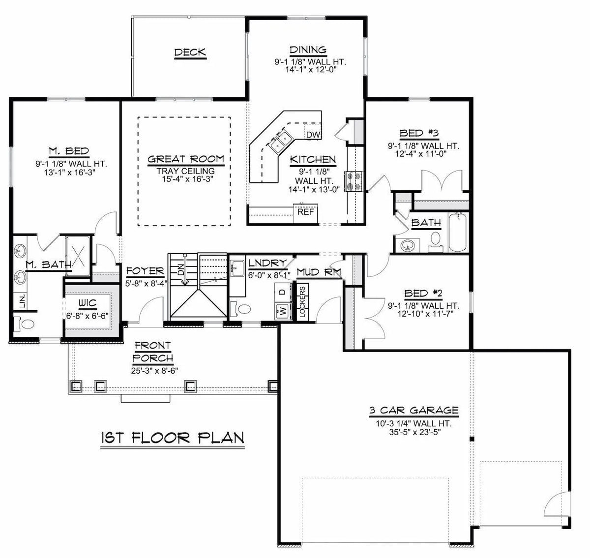 Hollis House Plan - Archival Designs House Plans, floor plan