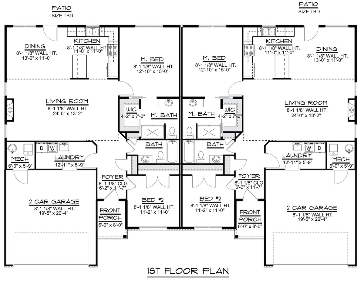 Alfredo House Main Floor Plan