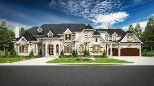 A008-A Adelin House 4 Beds, 3 Baths, European-Luxury Style Front Exterior