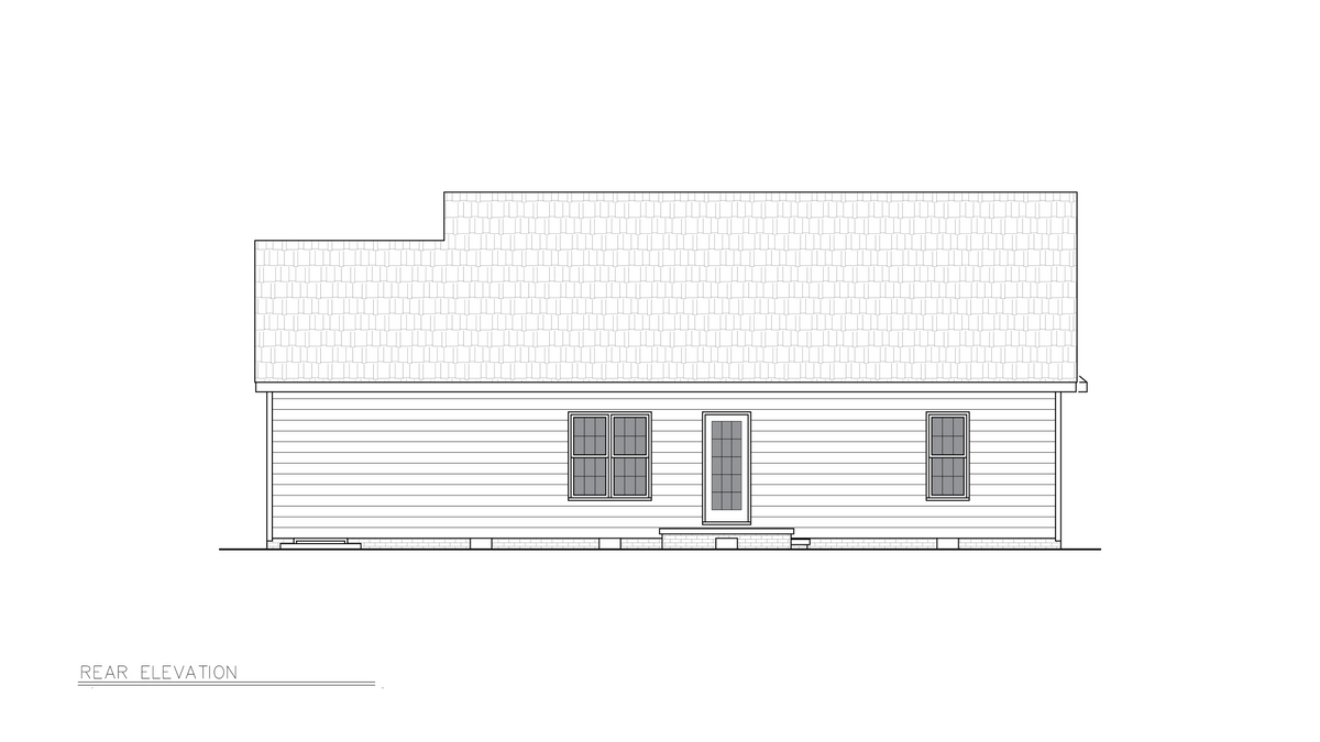 Sophisticated Contemporary House Plan with Expansive Front Porch and Open-Concept Living | Fox Fire House Plan