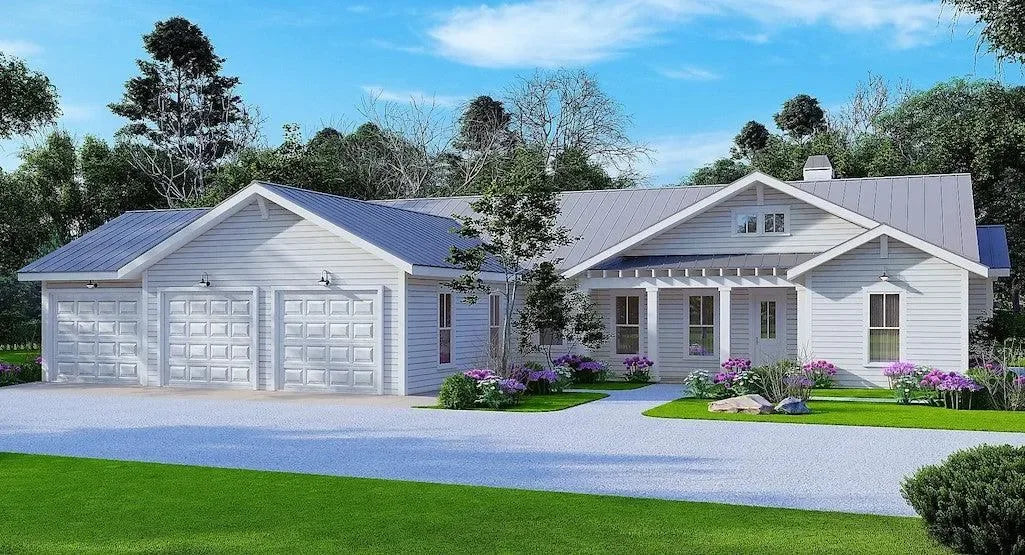 C Shaped House Plans