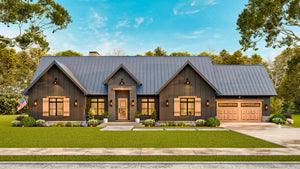 Spacious Modern Farmhouse with Open-Concept Living and Luxurious Owner’s Suite