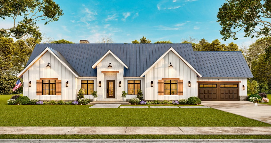 Spacious Modern Farmhouse with Open-Concept Living and Luxurious Owner’s Suite