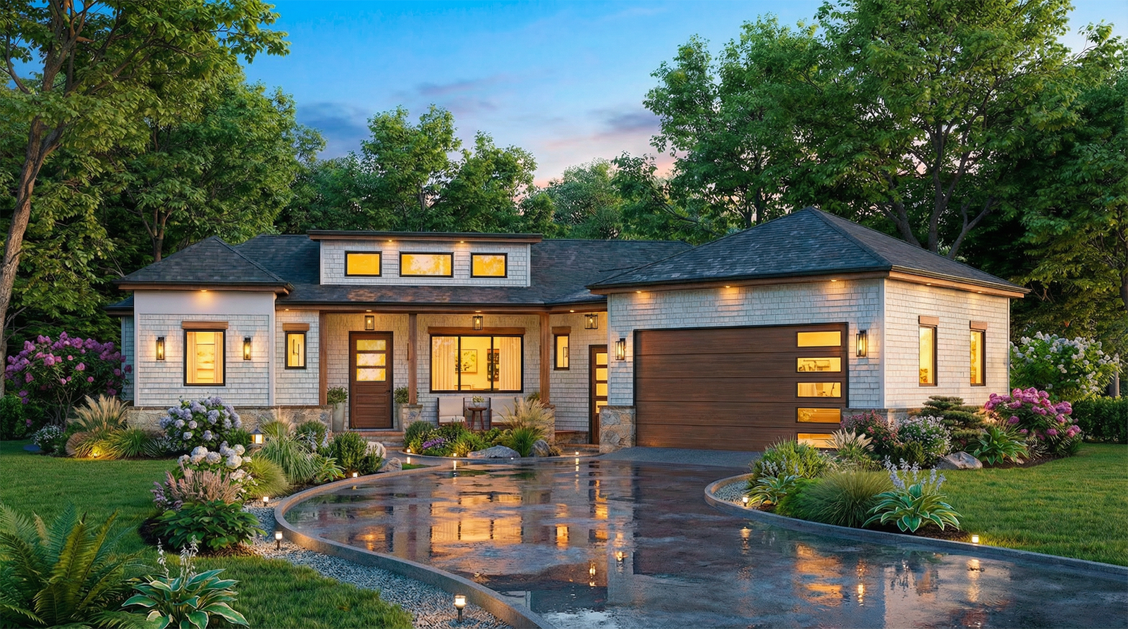Urban Ridge 3 Beds, 2 Baths Contemporary Style Exterior 1