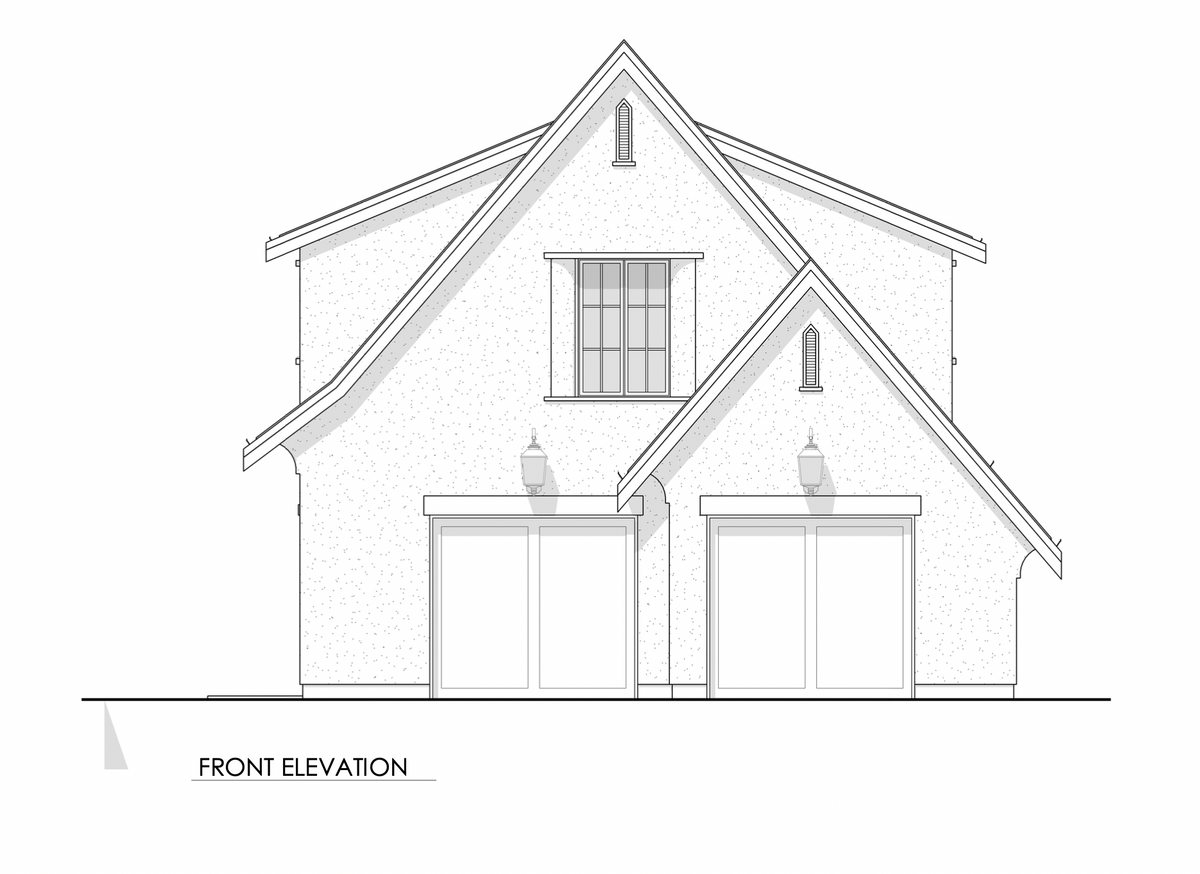 Compact European Two-Bay Garage with Practical Design