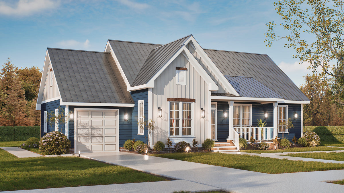 A7310-A Blues House Plan Exterior-8