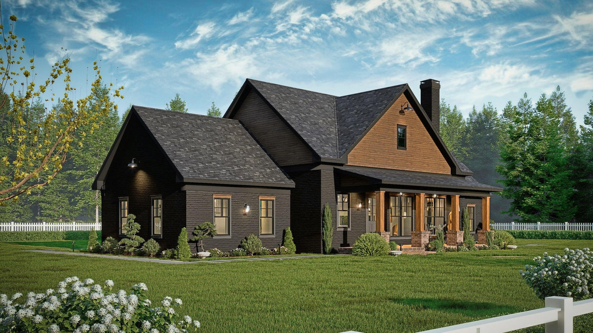 A7555-A Modern Farmhouse, 3 Bedrooms, 2.5 Bathrooms | Wells Manor House Exterior-5