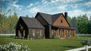 A7555-A Modern Farmhouse, 3 Bedrooms, 2.5 Bathrooms | Wells Manor House Exterior-5