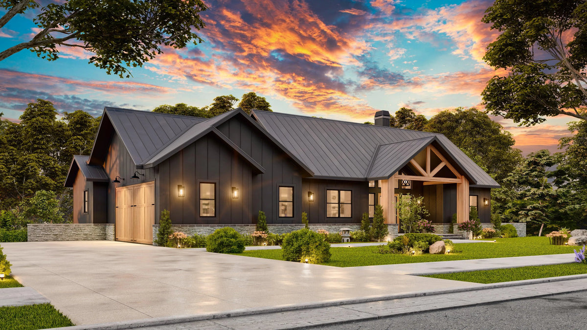 Sunset Ridge - Archival Designs House Plans