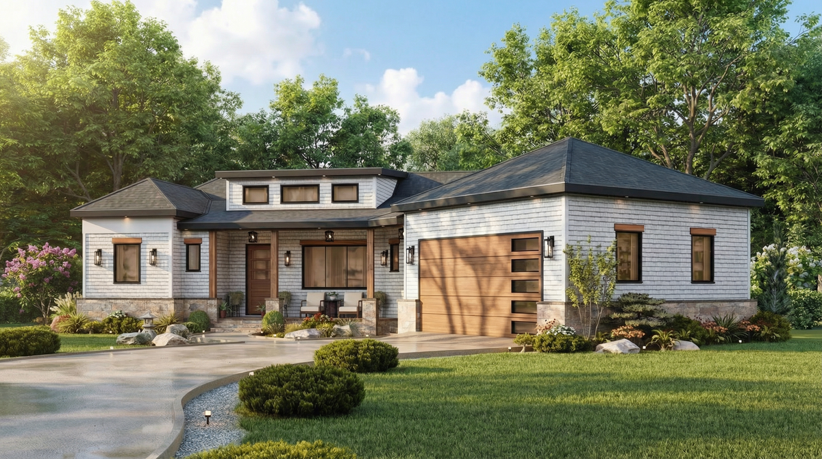 Urban Ridge 3 Beds, 2 Baths Contemporary Style Exterior 3